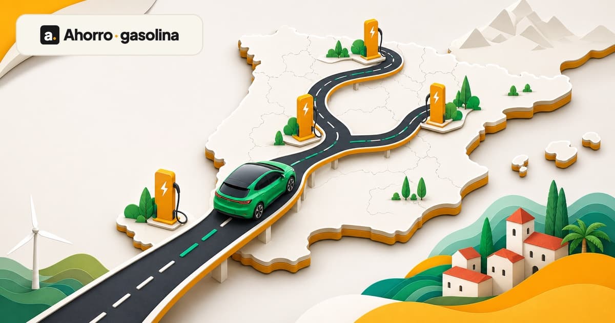 Ayudas para cargar coche eléctrico en carretera: qué son los corredores de recarga