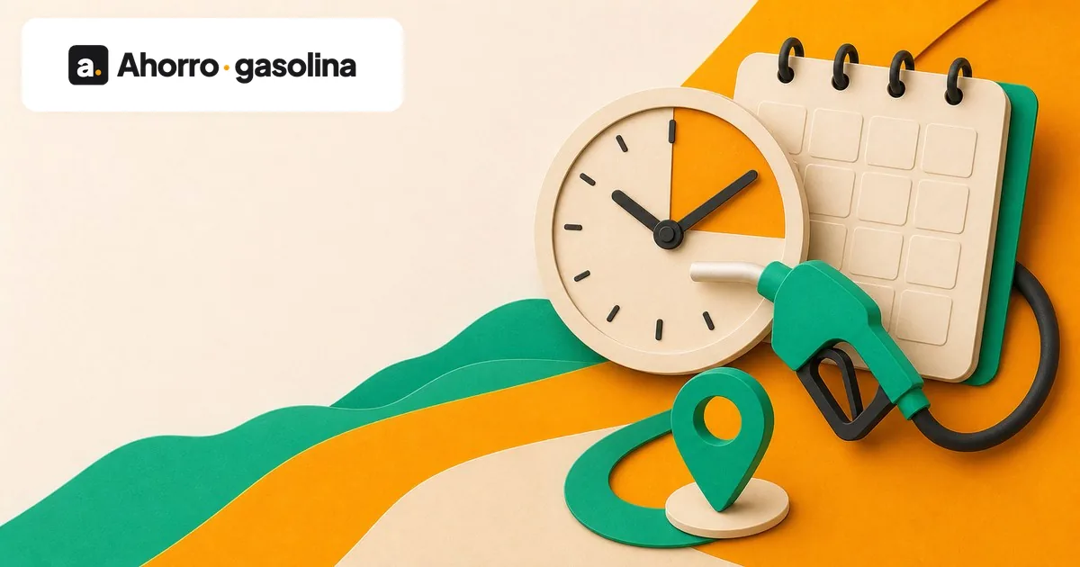 ¿Cuál es el mejor día y hora para repostar?