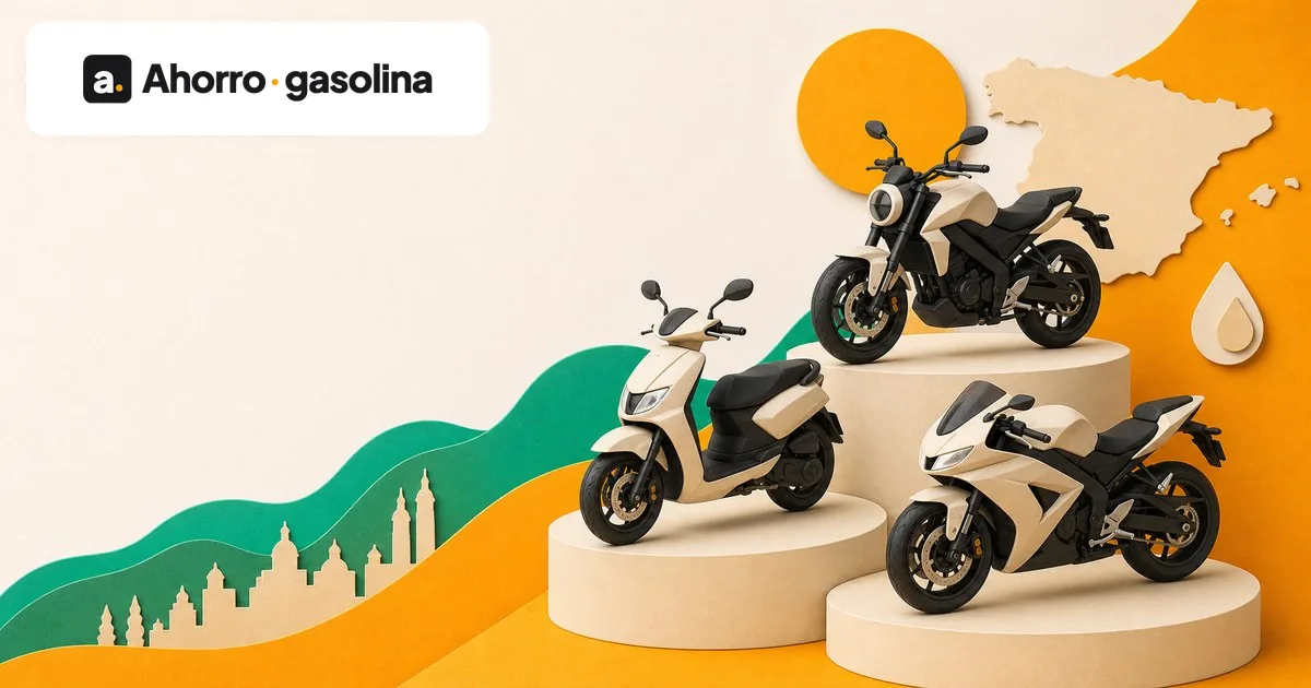 Las motos más vendidas en España y su consumo