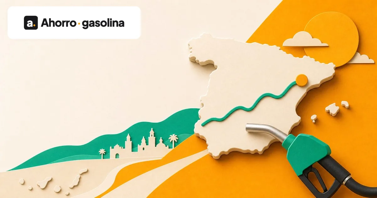 Precio medio de la gasolina 95 en España: julio de 2026