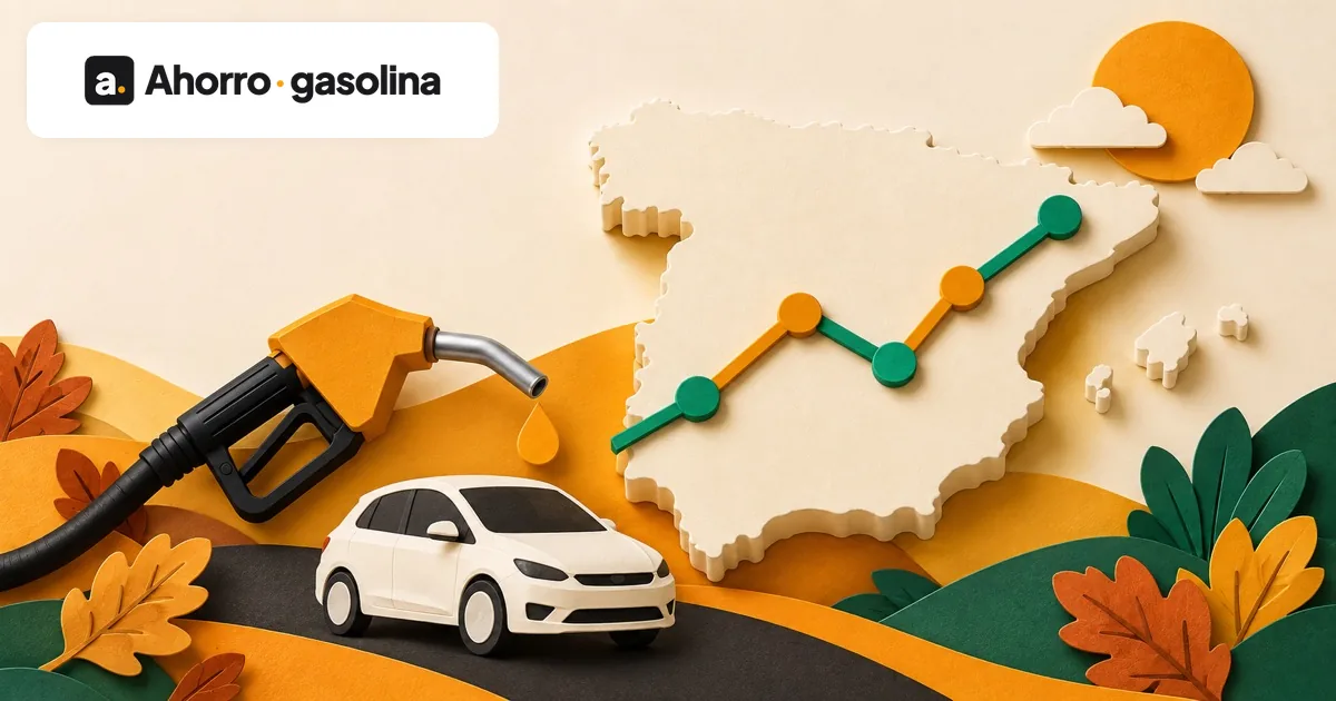 Precio de la gasolina en octubre de 2026: media actualizada en España