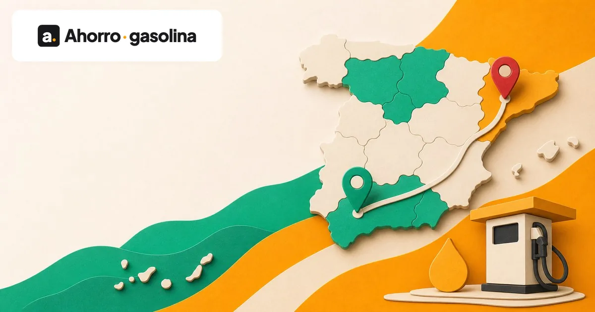 Las provincias con la gasolina más barata (y más cara) de España