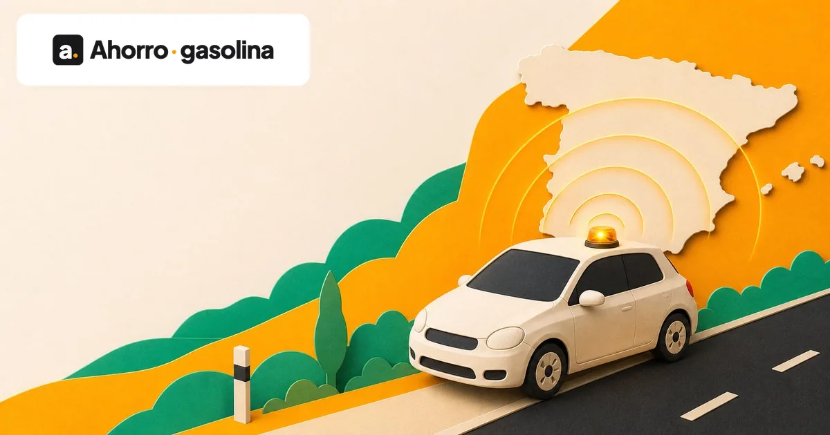 Baliza V-16 conectada: qué es obligatorio llevar en el coche en 2026